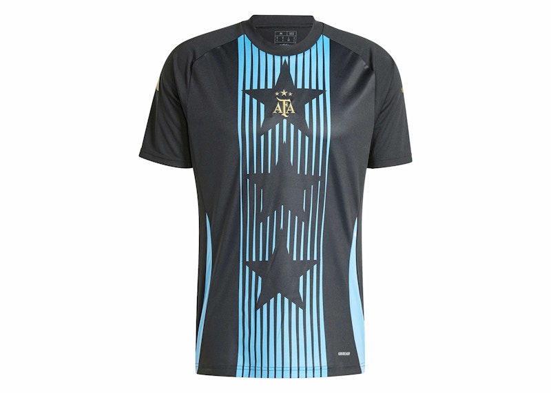 adidas Argentina Pre-Match Jersey Black/Blue Burst