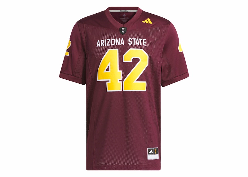 adidas Arizona State Football Off-Field Tillman Jersey Team Maroon