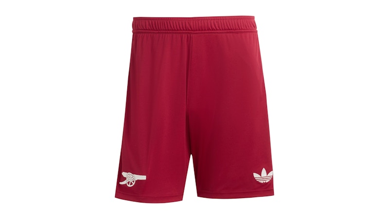 adidas Arsenal 2025/2026 Third Shorts Team Coll Burgundy Cloud White