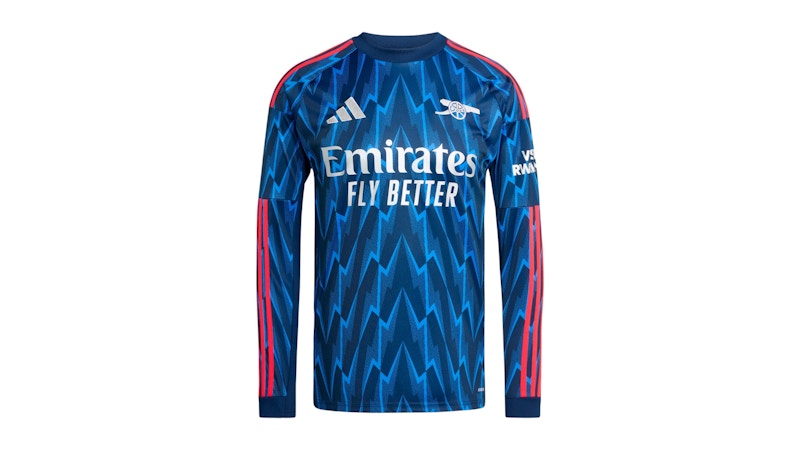 adidas Arsenal FC 2025/2026 Away Jersey Longsleeve Night Indigo