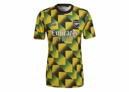 adidas Arsenal FC Pre-Match Jersey (Asia Sizing) EQT Yellow/Green/Black