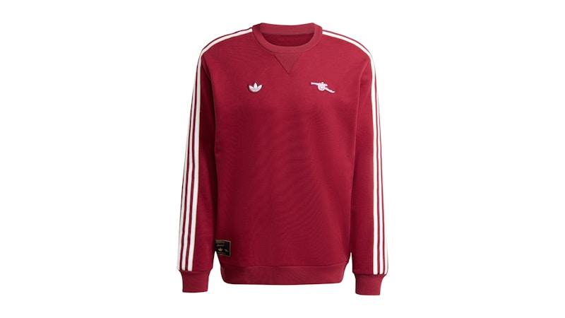 adidas Arsenal Terrace Icons Sweatshirt Team Coll Burgundy