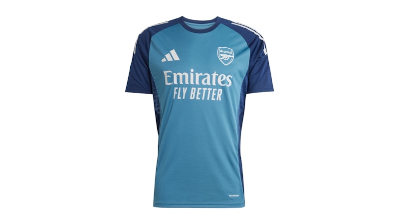 adidas Arsenal Tiro 25 Competition Jersey Blanch Blue Night Indigo