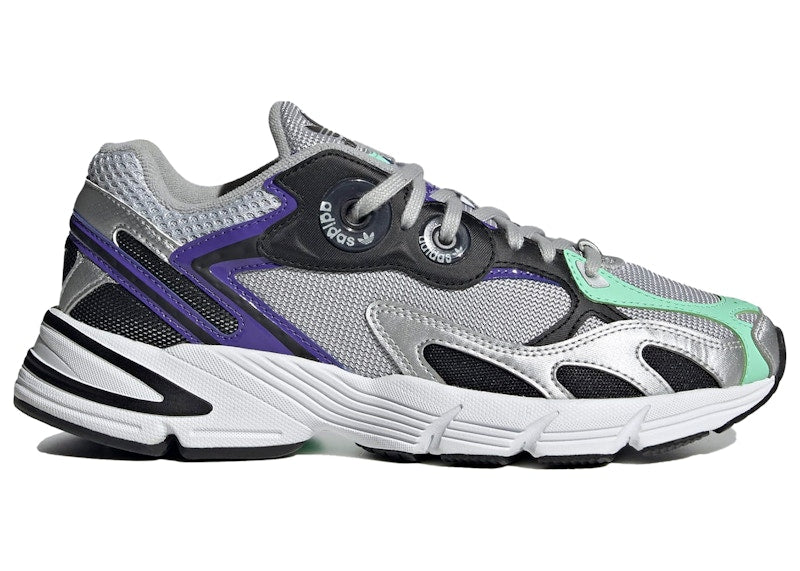 adidas Astir Silver Black Purple Aqua (Women's)