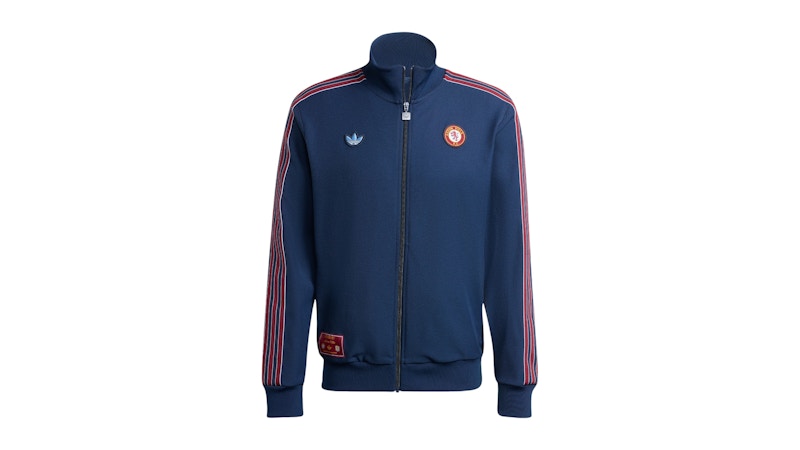 adidas Aston Villa FC Terrace Icons Track Top Collegiate Navy