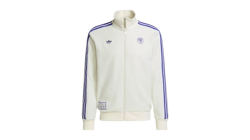 adidas Aston Villa FC Terrace Icons Track Top Off White