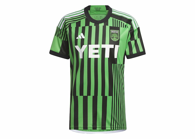 adidas Austin FC 23/24 Home Authentic Jersey Real Green/White