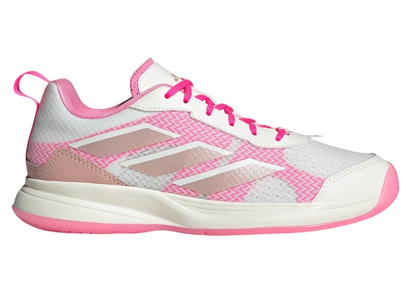 adidas Avaflash Low Core White Silver Metallic Lucid Pink (Women's)
