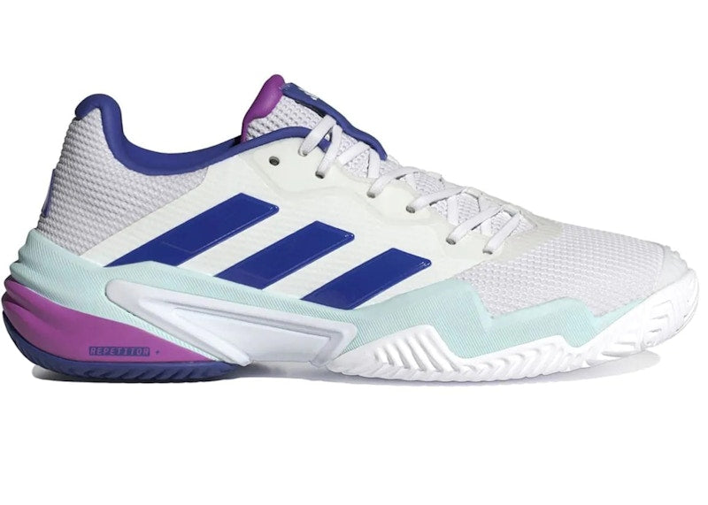 adidas Barricade 13 Cloud White Lucid Blue Semi Flash Aqua