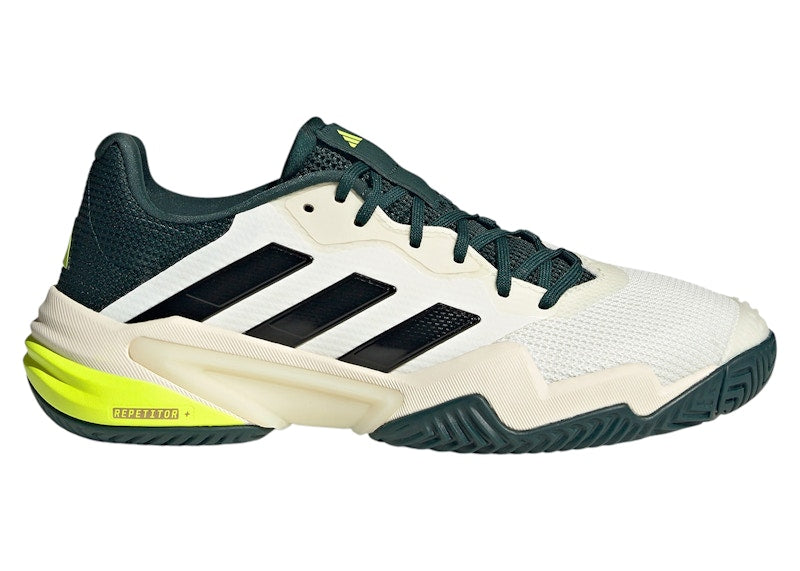 adidas Barricade 13 Off White Core Black Powder Teal