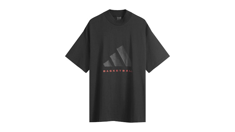 adidas Basketball T-shirt Black/Red