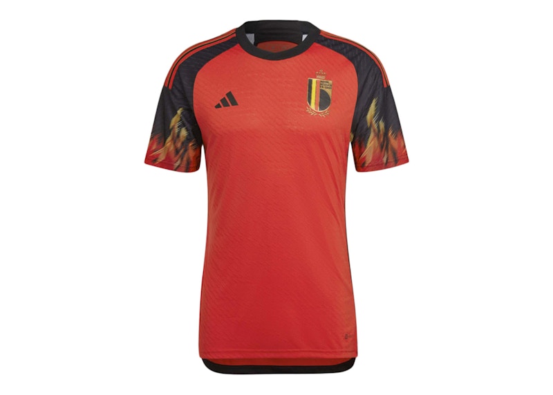 adidas Belgium 2022 Authentic Home Jersey Red