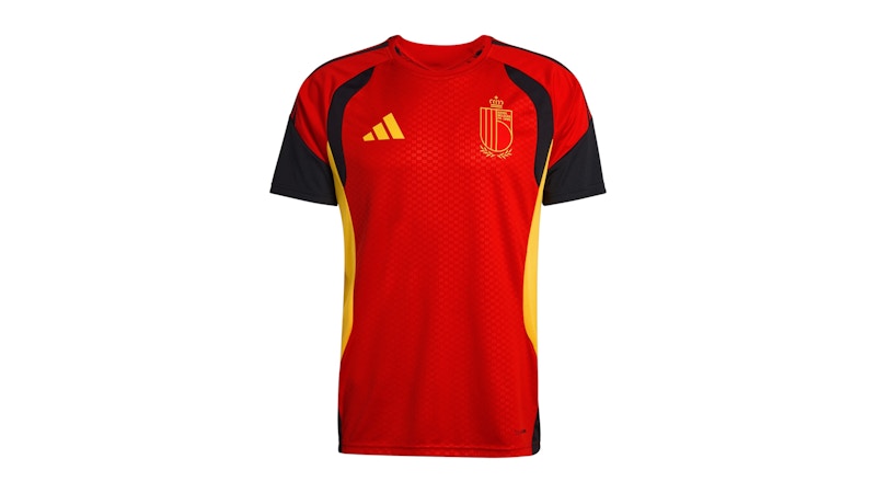 adidas Belgium 2026 Tiro Jersey Red