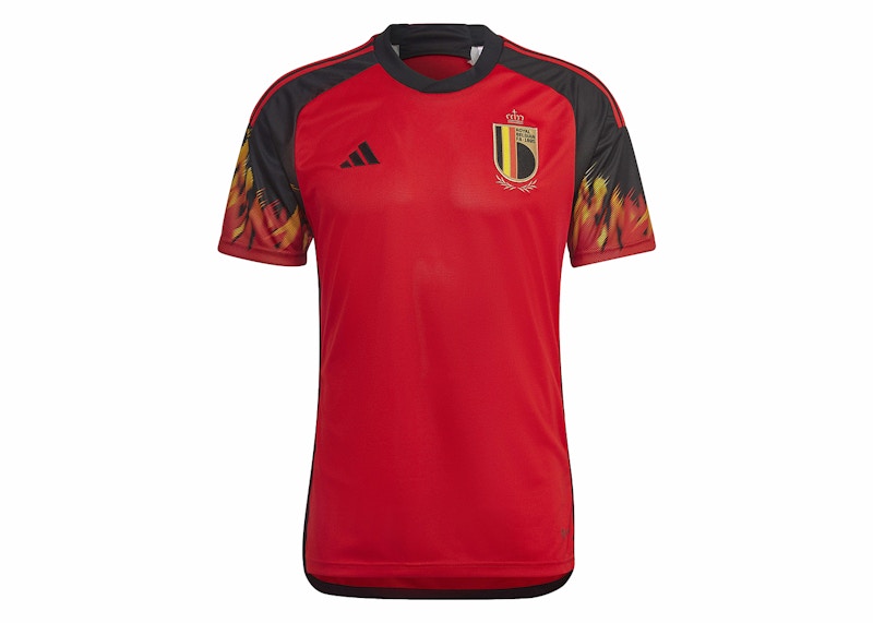 adidas Belgium 22 Home Jersey Red/Black