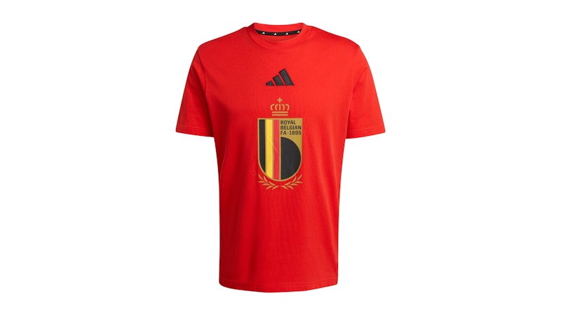 adidas Belgium DNA Graphic T-Shirt Red
