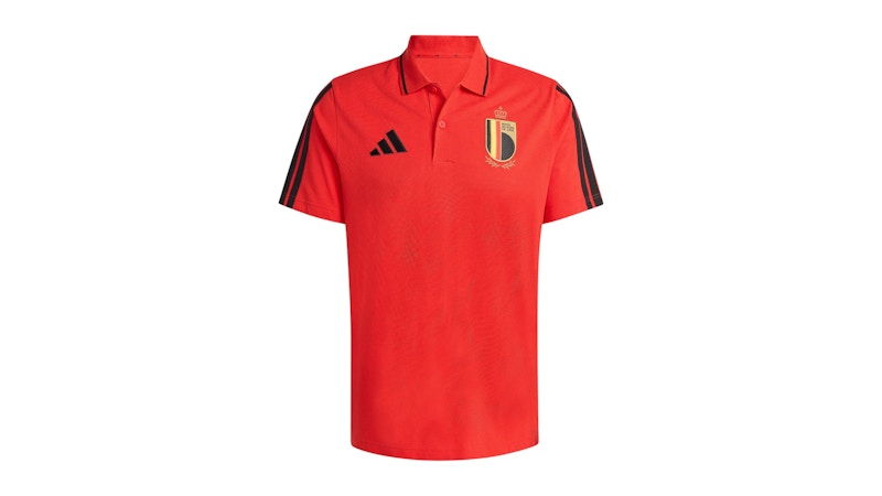 adidas Belgium DNA Polo Shirt Red