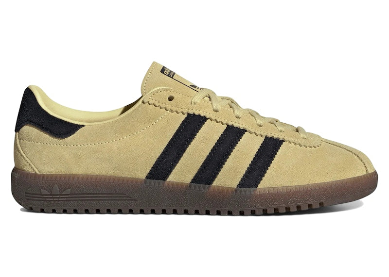 adidas Bermuda Powder Yellow Black (Women's)