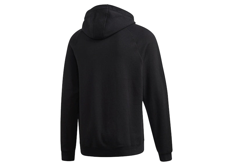 adidas Big Trifoil Pullover Hoodie Black/White