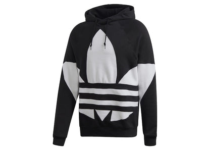 adidas Big Trifoil Pullover Hoodie Black/White