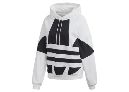 adidas Big Trifoil Pullover Hoodie White/Black