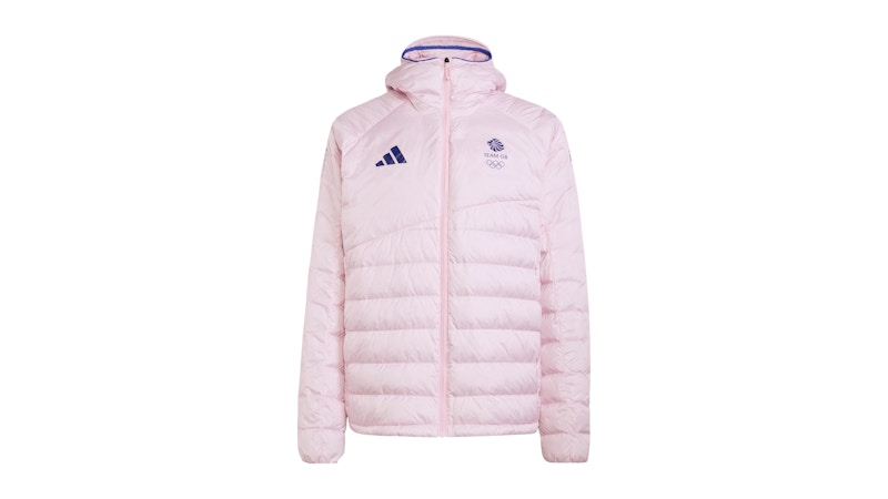 adidas Boa Xperior Down Hooded Jacket Clear Pink