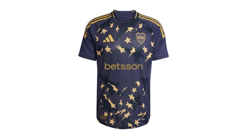 adidas Boca 24/25 Third Authentic Jersey Shadow Navy