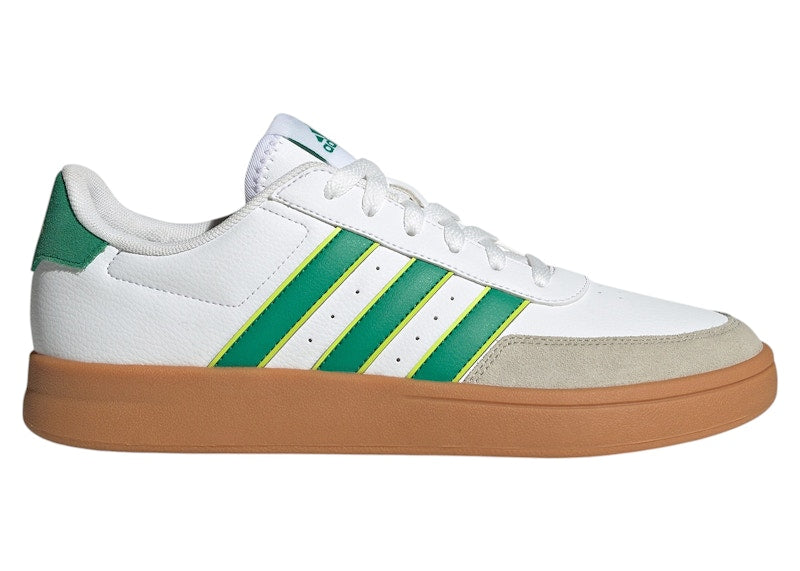 adidas Breaknet 2.0 Cloud White Court Green Solar Slime