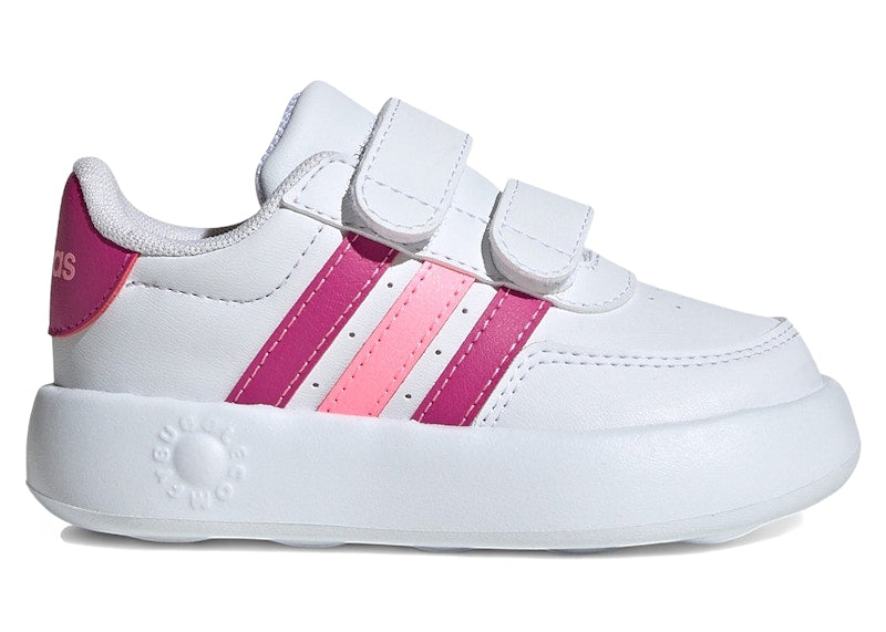 adidas Breaknet 2.0 White Lucid Fuchsia Pink (TD)