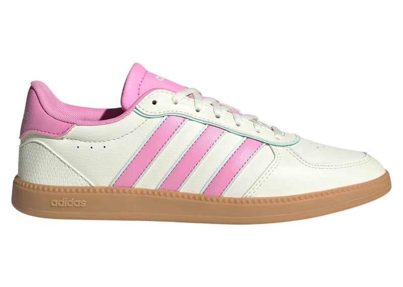 adidas Breaknet Sleek Core White Bliss Pink Halo Mint (Women's)
