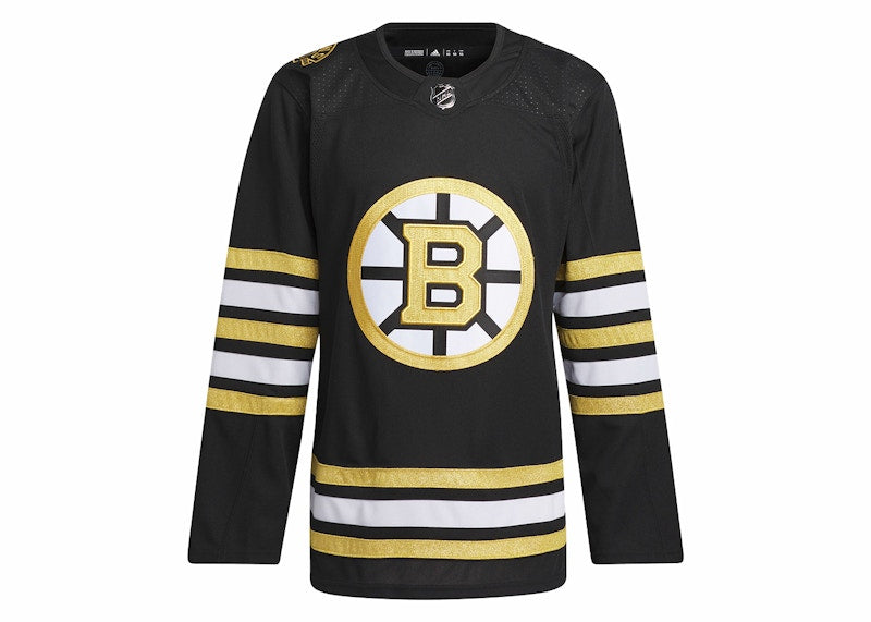 adidas Bruins Anniversary Home Jersey Black