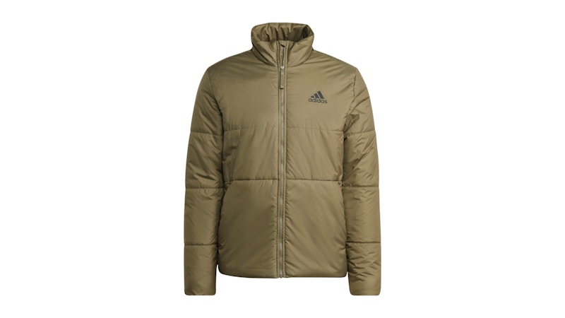 adidas Bsc 3-Stripes Insulated Jacket Olive Strata