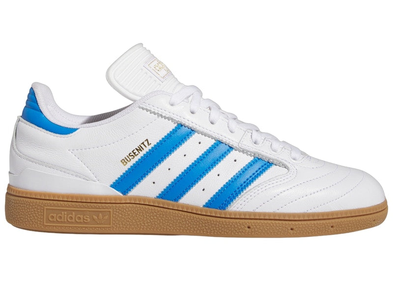 adidas Busenitz Cloud White Blue Bird Gold Metallic