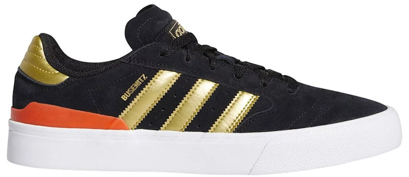 adidas Busenitz Vulc II Core Black Gold Metallic