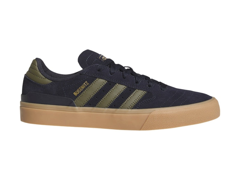 adidas Busenitz Vulc II Legend Ink Olive Strata Gold Metallic