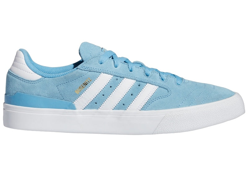 adidas Busenitz Vulc II Sky Blue Cloud White Gold Metallic