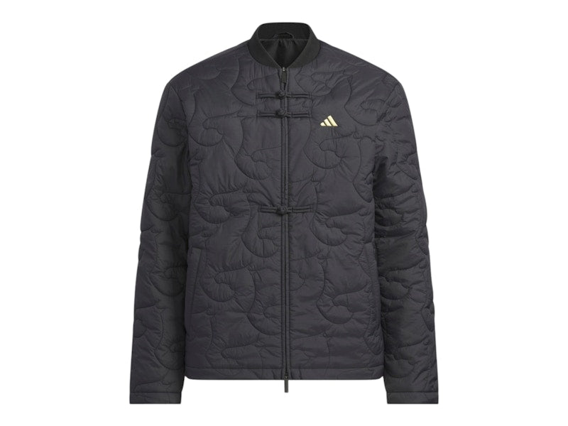 adidas CNY Modern Padded Chinese Style Jacket (Asian Sizing) Black