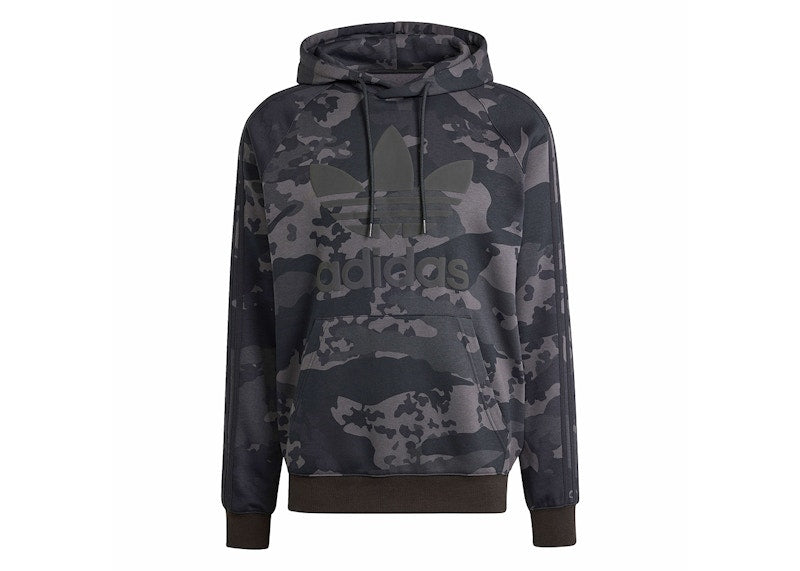 adidas Camo Hoodie Black
