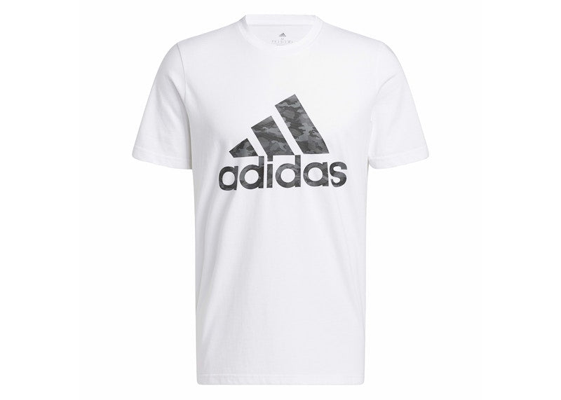 adidas Camo Short Sleeve Tee White