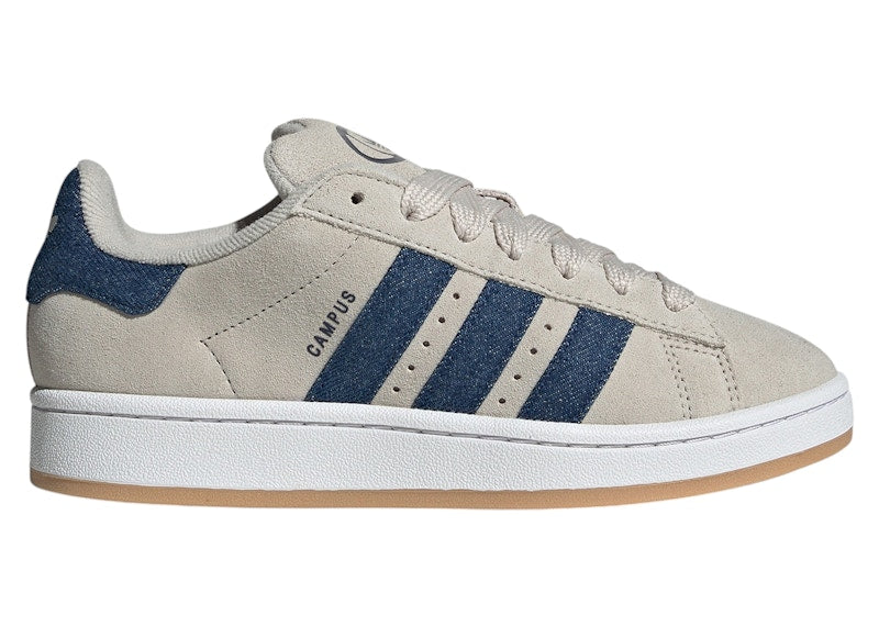 adidas Campus 00s Camp Beige Blue Dark Blue (Women's)