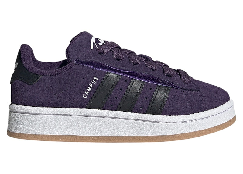 adidas Campus 00s Comfort Closure Camp Aurora Plum Core Black Cloud White (PS)