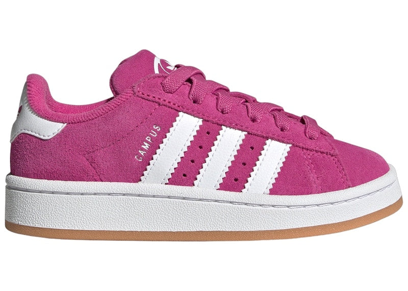 adidas Campus 00s Laces Semi Lucid Fuchsia Cloud White (PS)