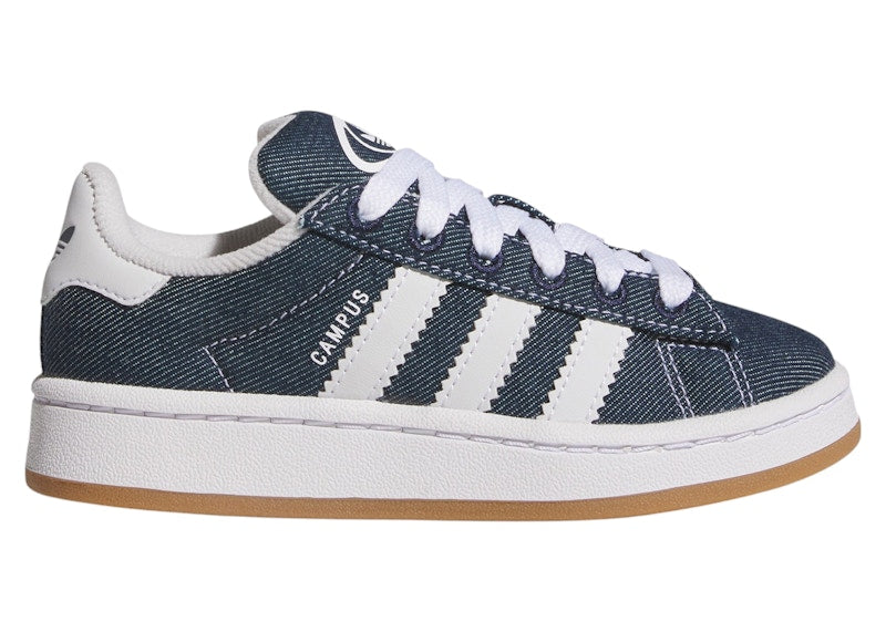 adidas Campus 00s Night Indigo Crystal White Cloud White (PS)