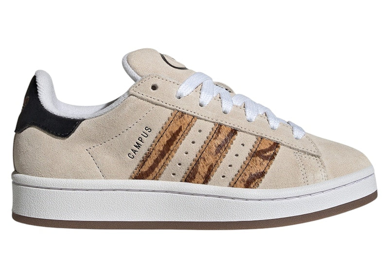 adidas Campus 00s Wonder White Leopard Stripes (Kids)