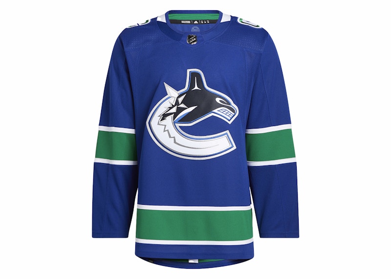 adidas Canucks Home Authentic Jersey Royal Blue