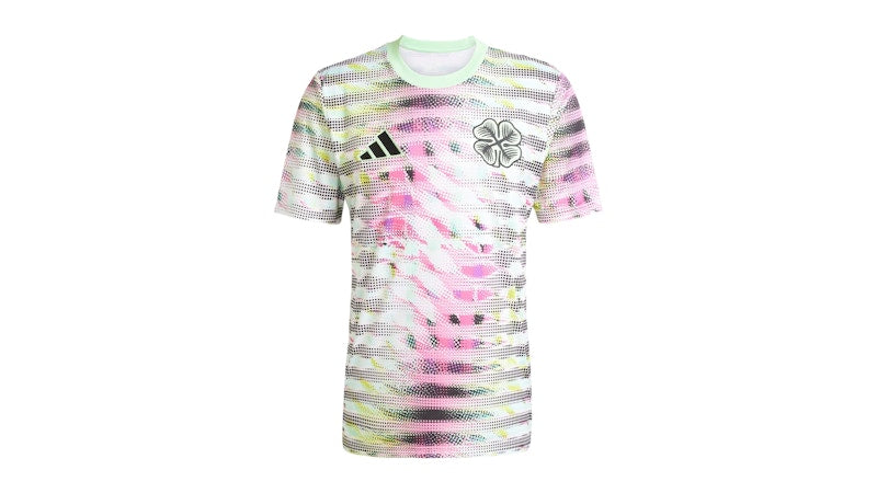 adidas Celtic FC 25/26 Pre-Match Jersey Black