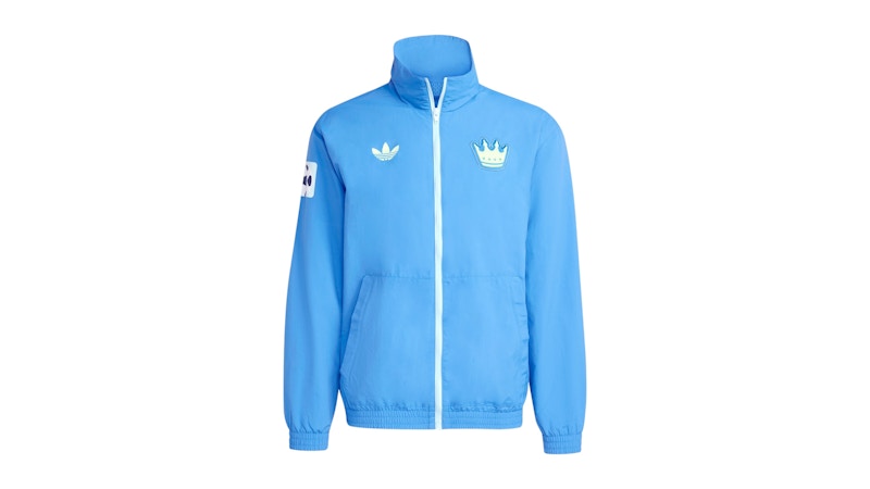 adidas Charlotte FC 2025 Anthem Jacket Focus Blue Hi-Res Yellow