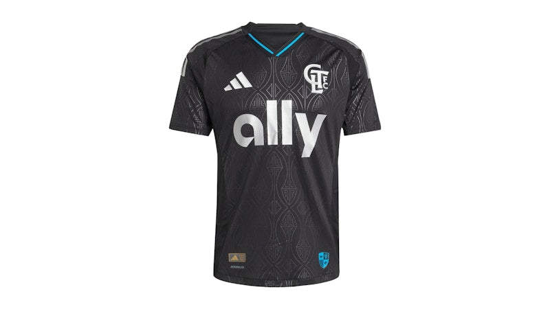 adidas Charlotte FC 25/26 Away Authentic Jersey Black