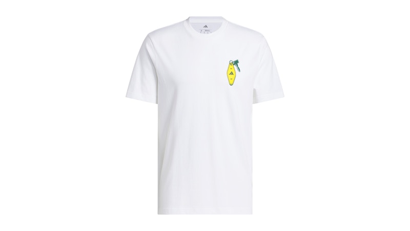 adidas Chip In Nyc Graphic Tee White