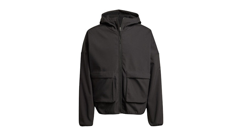 adidas City Escape Premium Full-Zip Hoodie Black
