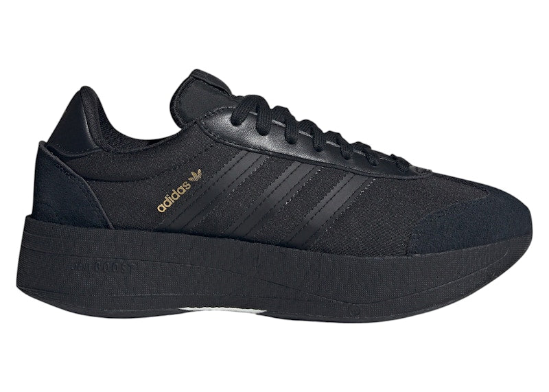 adidas City RNR Black Gold Metallic